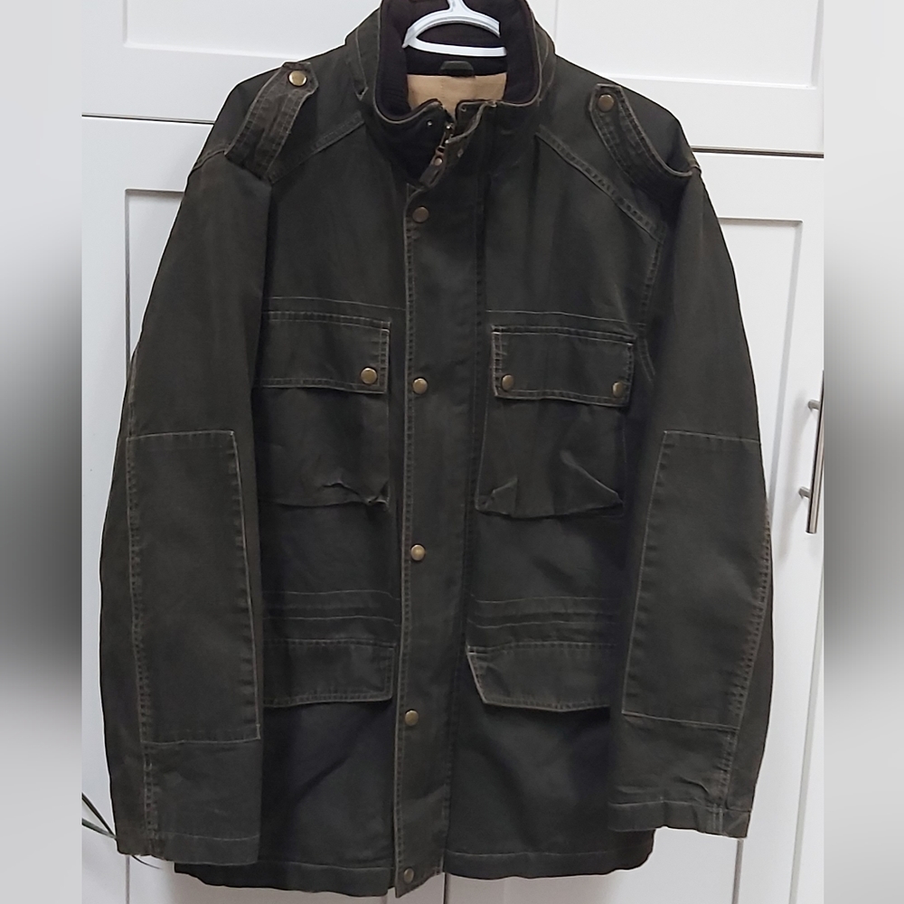 Wilson's Leather cotton cargo coat